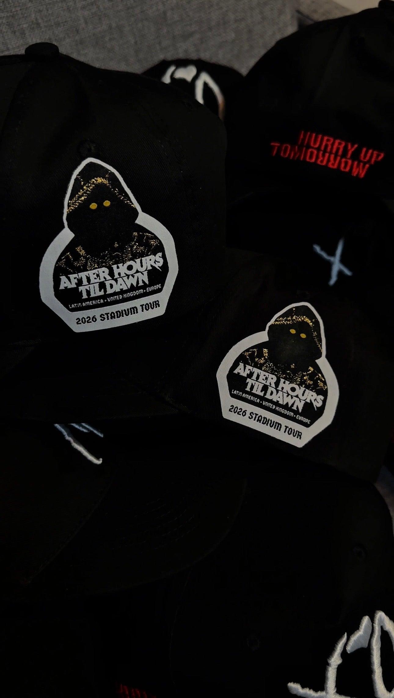 The Weeknd XO Hat : AFTER HOURS TIL DAWN TOUR 2026