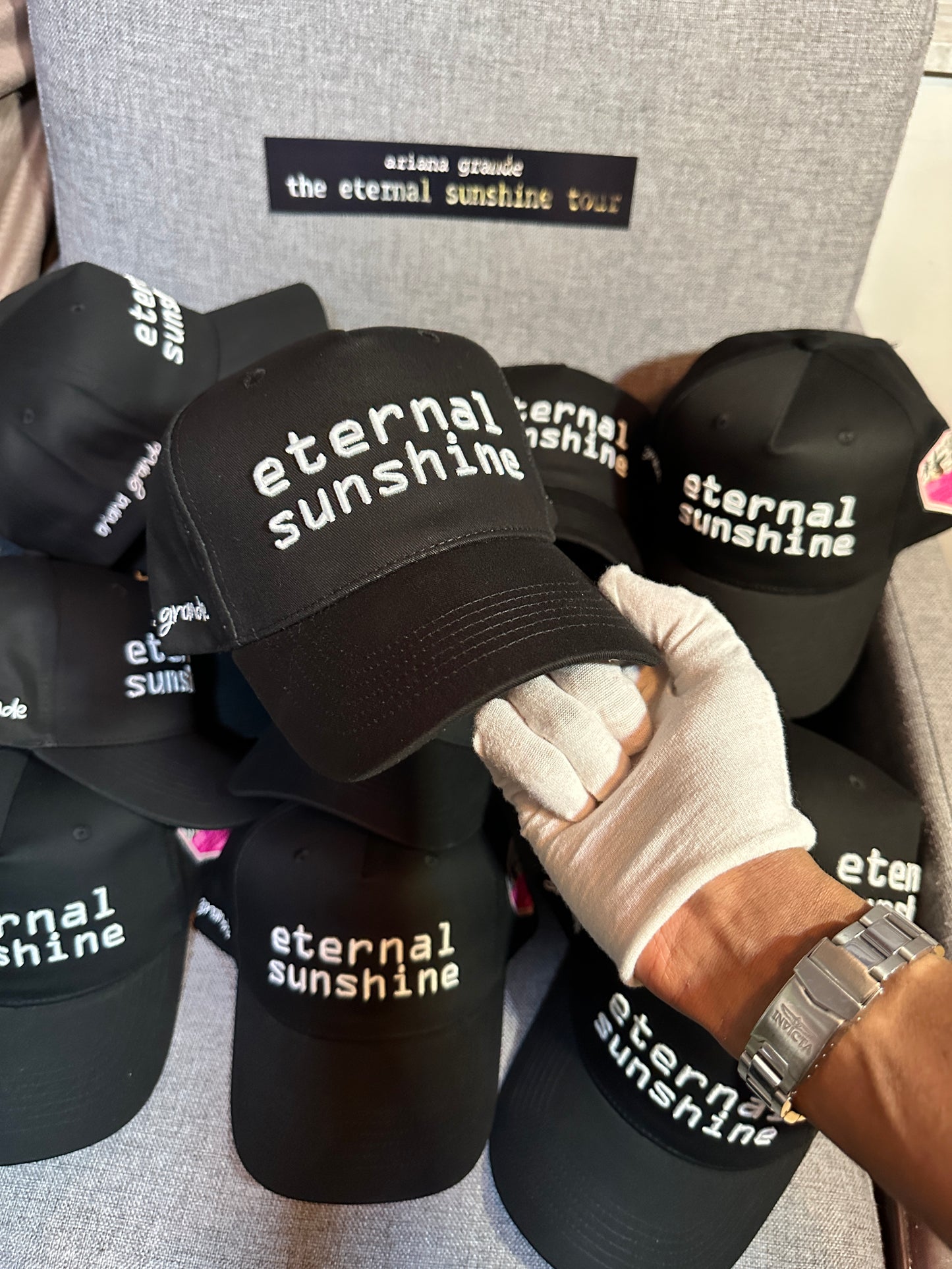 Ariana Grande : eternal sunshine tour hat