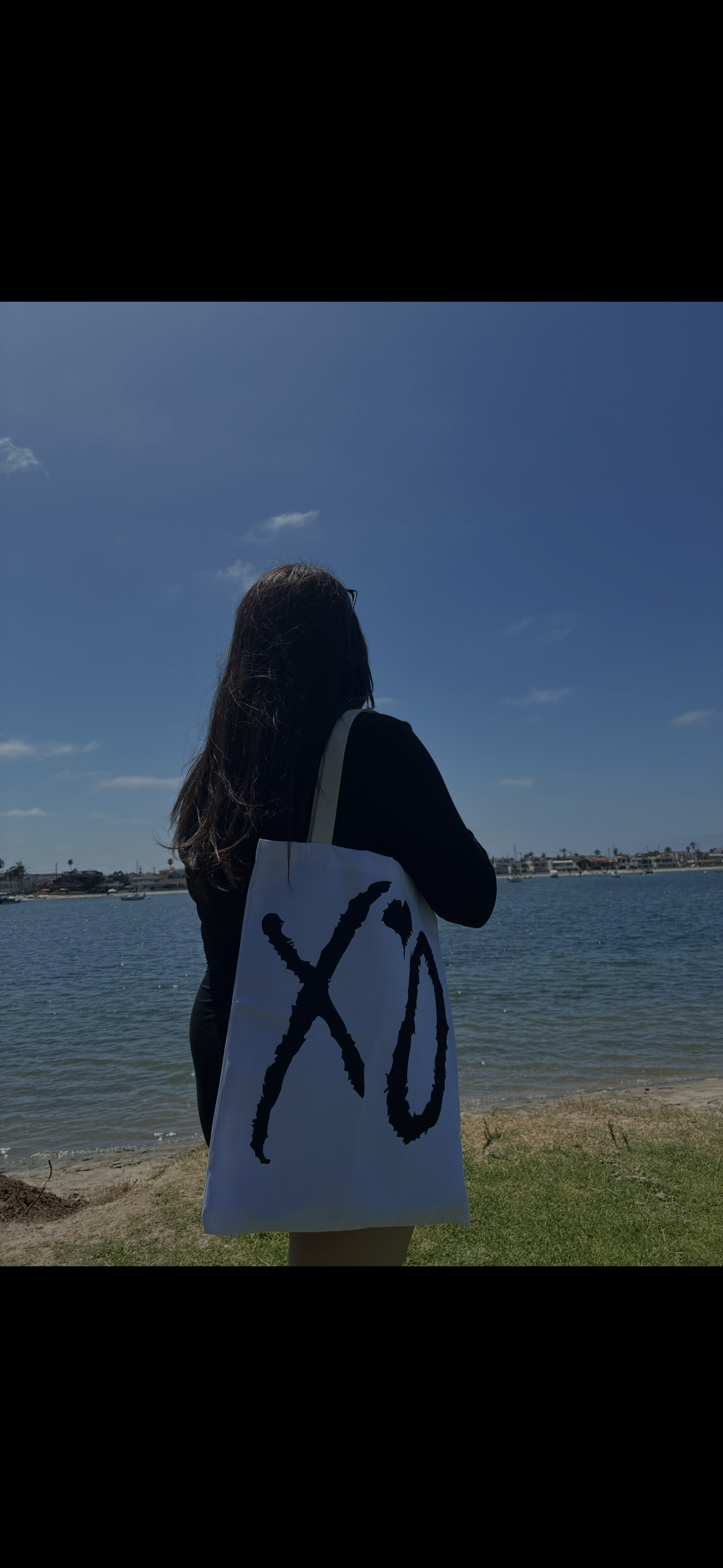 The Weeknd XO Tote Bag White
