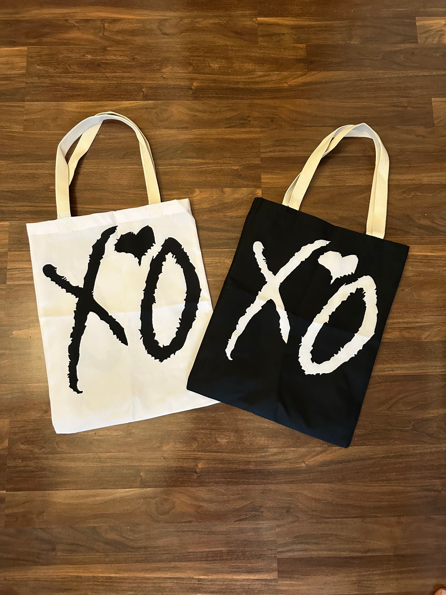 The Weeknd XO Tote Bag White
