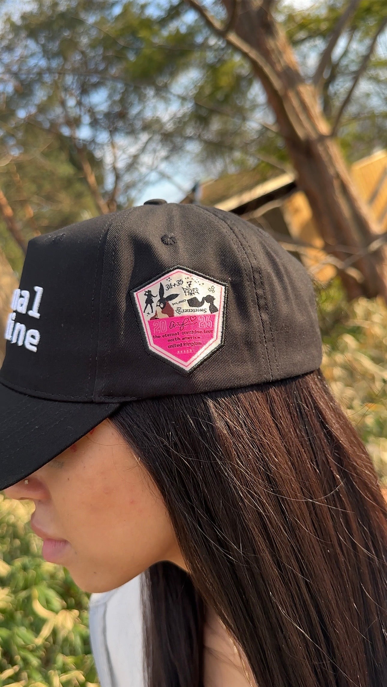Ariana Grande : eternal sunshine tour hat
