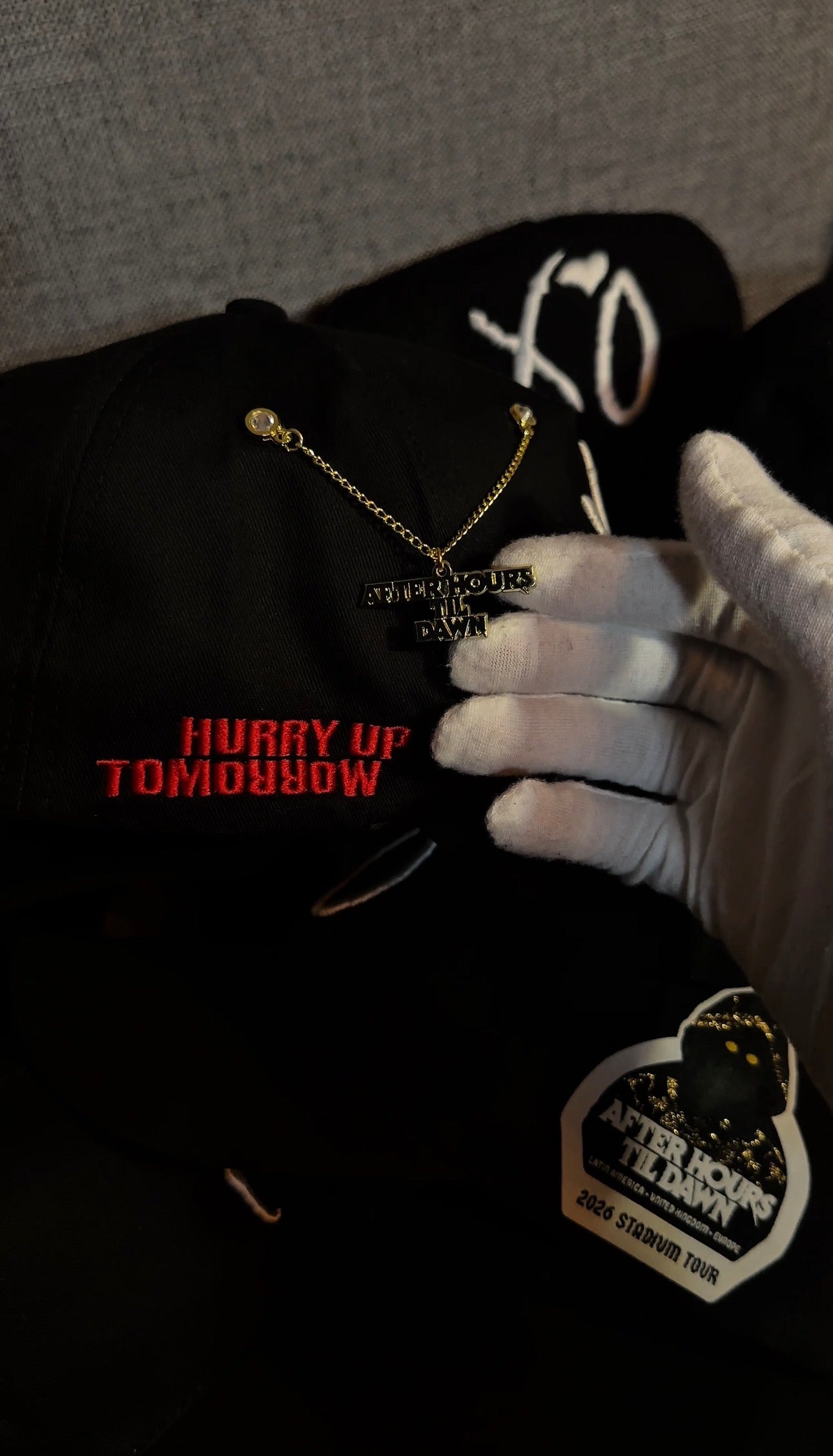 The Weeknd XO Hat : AFTER HOURS TIL DAWN TOUR 2026